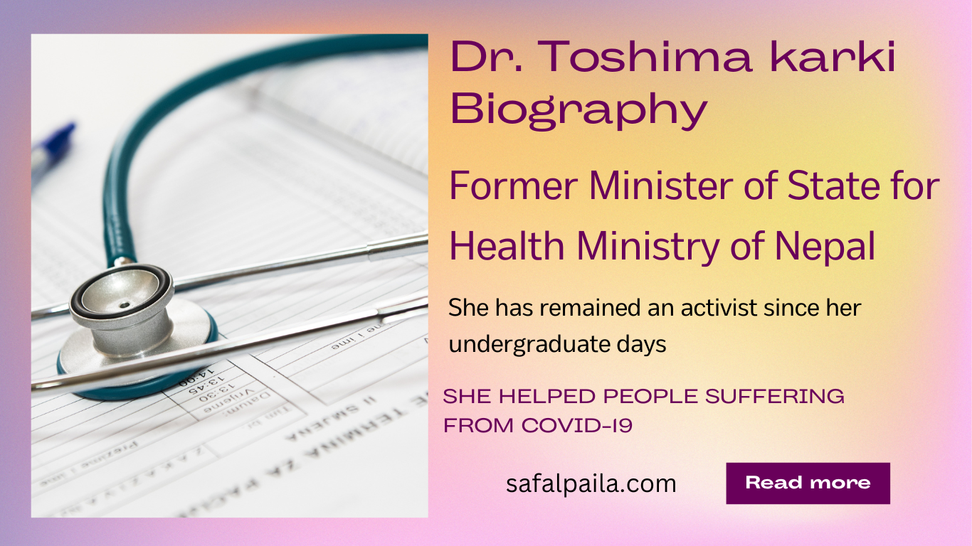 Dr. Toshima karki biography